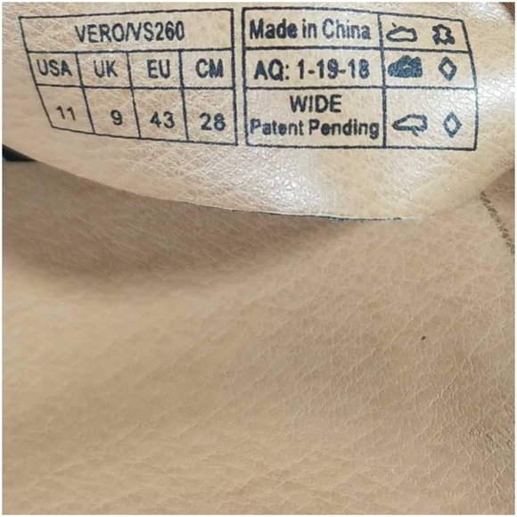 Vionic Vero Black Wedge Heel Sling Back Sandals - Wide Width - Picture 12 of 12